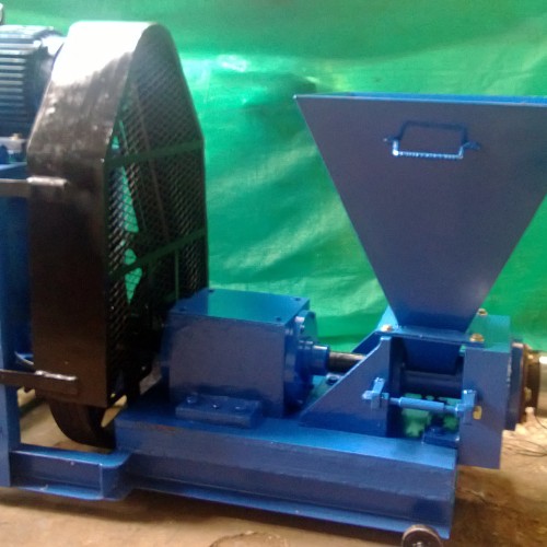 Rice husk briquette machine